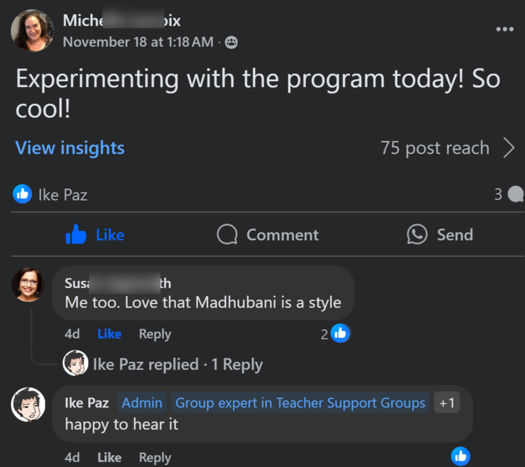 Customer testimonial showing real results after using Ohanashi AI Gen to create storybooks and videos.